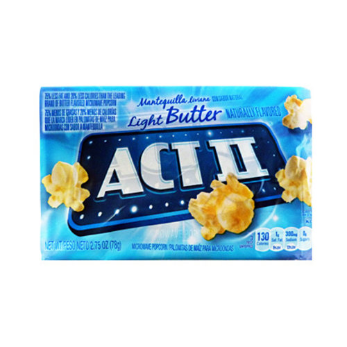 Act II - Light Butter Microwave Popcorn 78 Gram