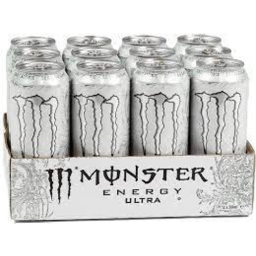 Monster - Ultra White 500ml 12 Blikjes