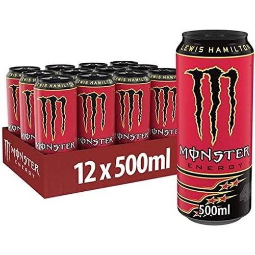 Monster - LH44 Lewis Hamilton 500ml 12 Blikjes