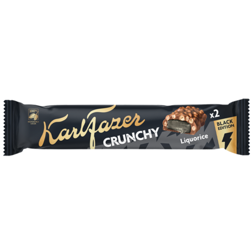 Karl Fazer - Crunchy Black Edition 55 Gram