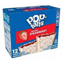 Kellogg's - Pop-Tarts Frosted Strawberry 576 Gram