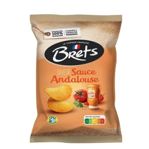 Brets - Andalouse Sauce Chips 125 Gram