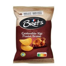 Brets - Gestoofde Kip Chips 125 Gram