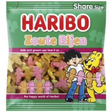 Haribo - Zoute Rijen 175 Gram