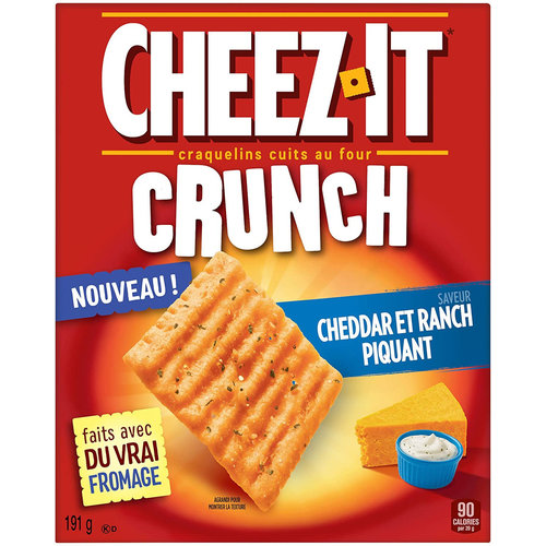 Cheez-It - Zesty Cheddar Ranch 191 Gram