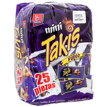 Takis -Fuego Mini 35 Gram 25 Stuks