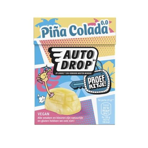 Autodrop - Proefritje Pina Colada 250 Gram