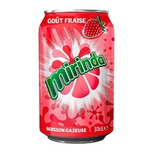 Mirinda - Framboos 330ml 24 Blikjes