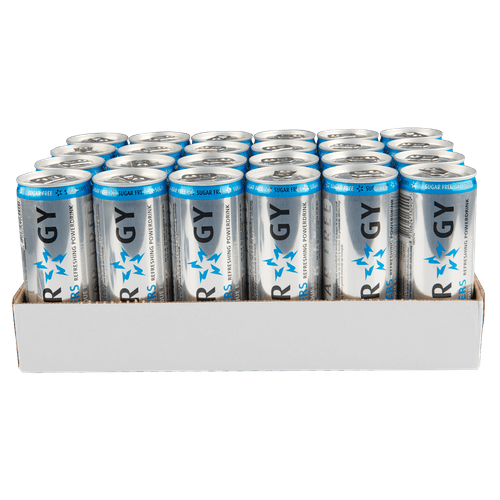 Slammers - Energy Suikervrij 250ml 24 Blikjes