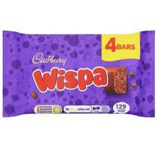 Cadbury - Wispa 4-Pack 100 Gram