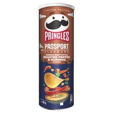 Pringles - Passport Roasted Pepper & Hummus 185 Gram