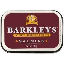 Barkleys Barkleys - Liquorice Pellets Salmiak 20 Gram