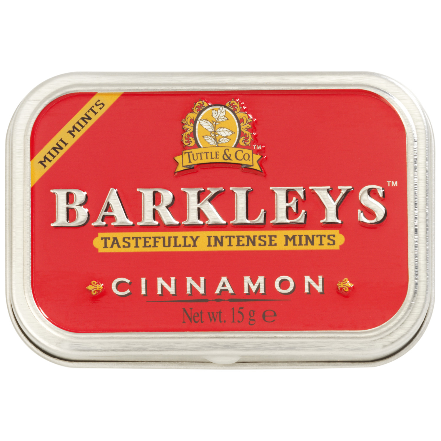 Barkleys Barkleys - Mini Mints Cinnamon Sugarfree 15 Gram