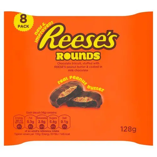 Reese's - Peanut Butter Rounds 128 Gram