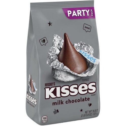Hershey's - Milk Chocolate Kisses Party Bag 1010 Gram