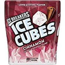 Ice Breakers - Ice Cubes Gum Bottle Cinnamon