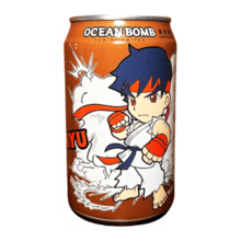 Ocean Bomb - x Street Fighter Apple Sparkling Tea 330ml