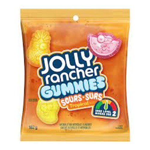 Jolly Rancher - Gummies Sour Tropical 182 Gram