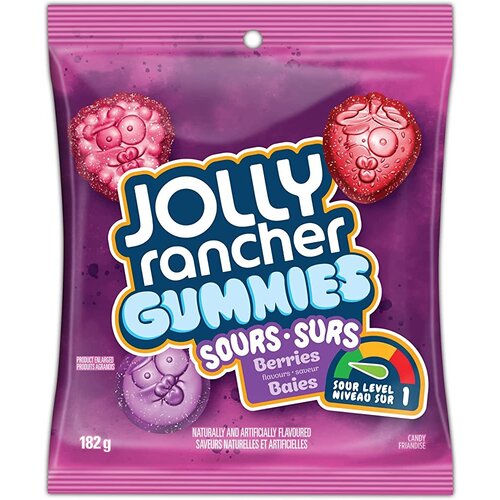 Jolly Rancher - Gummies Sour Berries 182 Gram