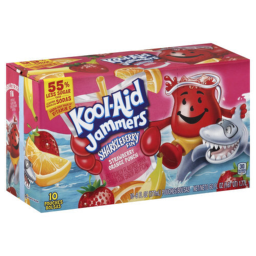 Kool-Aid - Jammers Sharkeberry 177ml 10-Pack