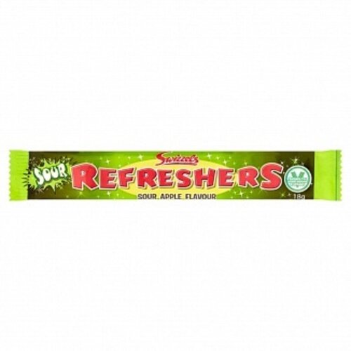 Swizzles - Refreshers Sour Apple Chew Bar 18 Gram