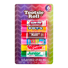 Assorted Tootsie Roll Lip Balm 6-Pack