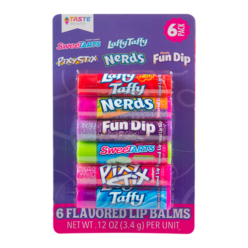 Assorted Candy Shop Lip Balm 6-Pack