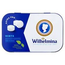 Wilhelmini Pepermunt Mints Blikje 50 Gram