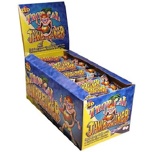 Zed - Jawbreaker Tropical 4-Pack 40 Stuks (Halal)