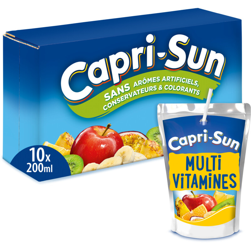Capri-Son Capri-Sun - Multi Vitamin 200ml 10-Pack afbeelding