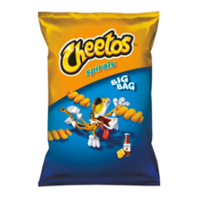 Cheetos - Cheese & Ketchup Spirals 80 Gram (EU product)