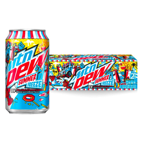 Mountain Dew - Summer Freeze 355ml 12 Blikjes