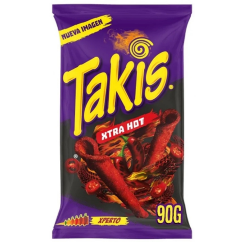 Takis - Extra Hot 90 Gram 18 Stuks
