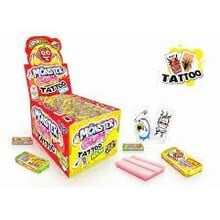 JohnyBee - Monster Gum Tattoo 200 Stuks