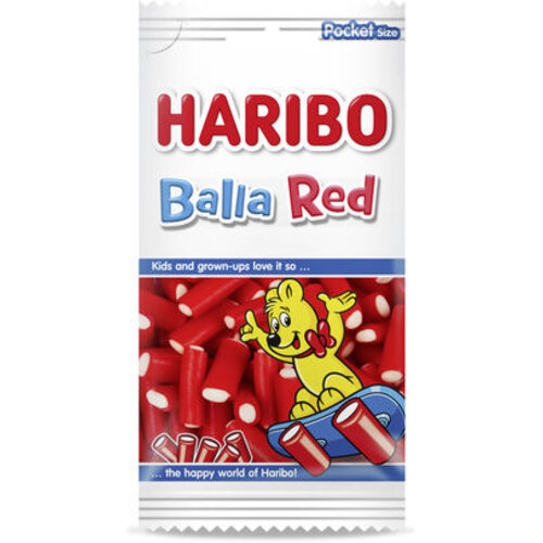 Haribo - Balla Red 110 Gram