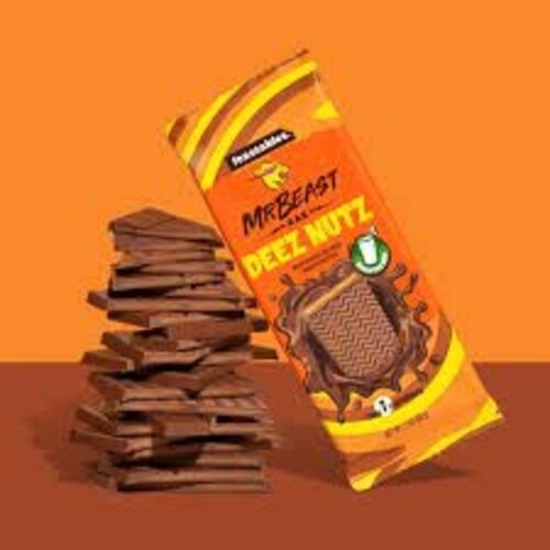 Mr Beast - Feastables Deep Nuts Chocolate Bar 60 Gram Mr Beast - Feastables Deep Nuts Chocolate Bar 60 Gram