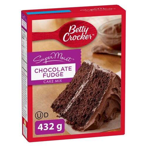 Betty Crocker - Super Moist Chocolate Fudge Cake Mix 432 Gram