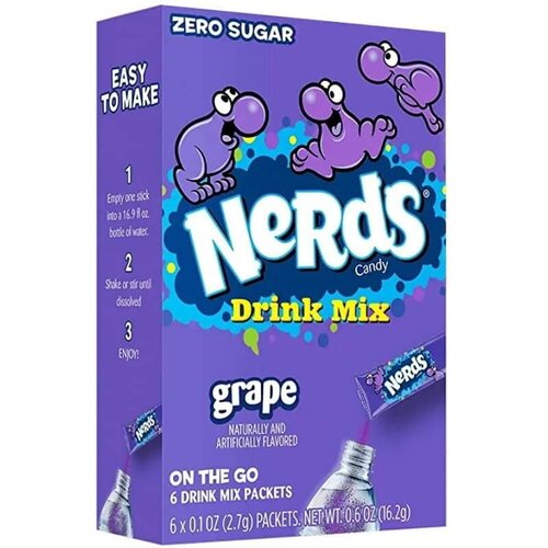 Nerds - Drink Mix Grape 16,2 Gram