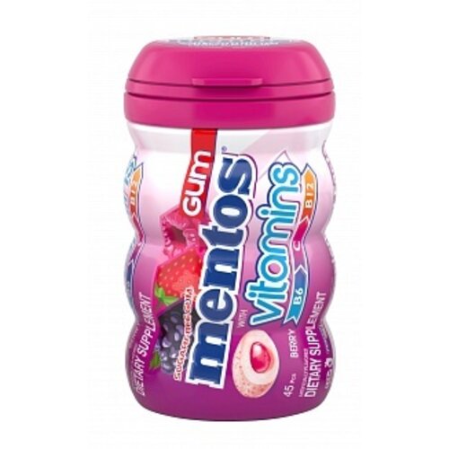 Mentos - Gum Vitamins Berry 100 Gram