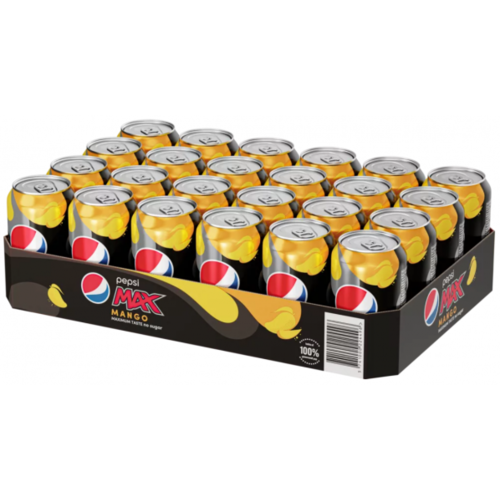 Pepsi - Max Mango 330ml 24 Blikjes