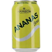 Harboe - Ananas Brus 330ml 24 Blikjes