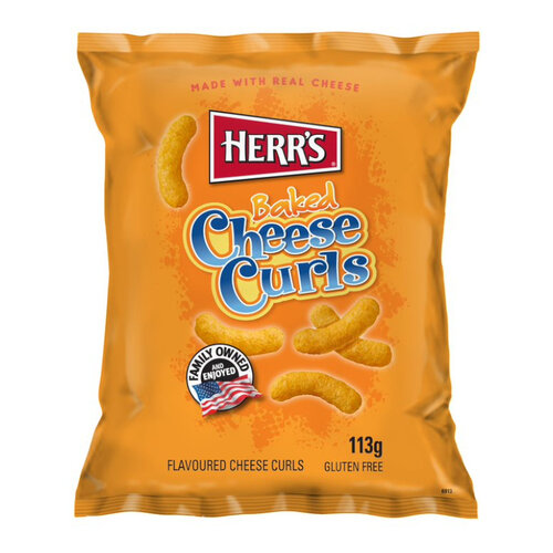 Herr’s - Baked Cheese Curls 113 Gram