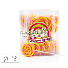 Swigle - Pop Mini Banana Strawberry 12 Gram 50 Stuks