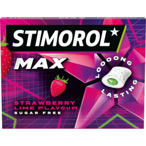 Stimorol - Max Strawberry Lime 21 Stuks