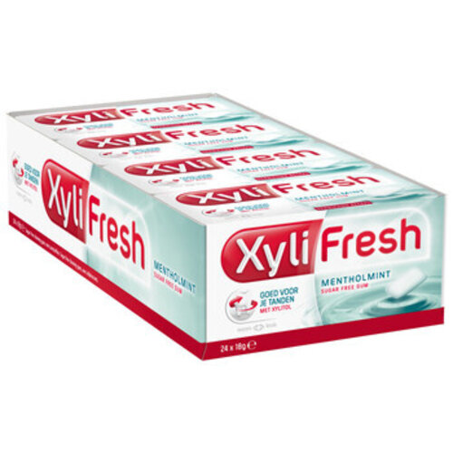 XyliFresh - Mentholmint 24 Stuks