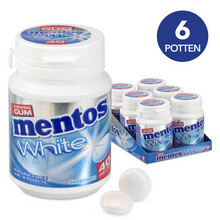 Mentos - White Sweet Mint Gum 6 Stuks