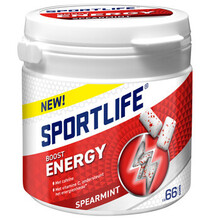 Sportlife - Boost Energy Spearmint 99 Gram 4 Stuks