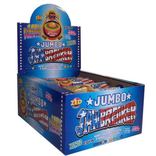 Zed - American Jumbo Jawbreakers 20 Stuks (Halal)