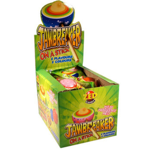 Zed - Jawbreake On Stick 60 Gram 15 Stuks (Halal)
