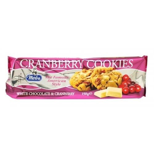 Merba - White Chocolate Cranberry 150 Gram